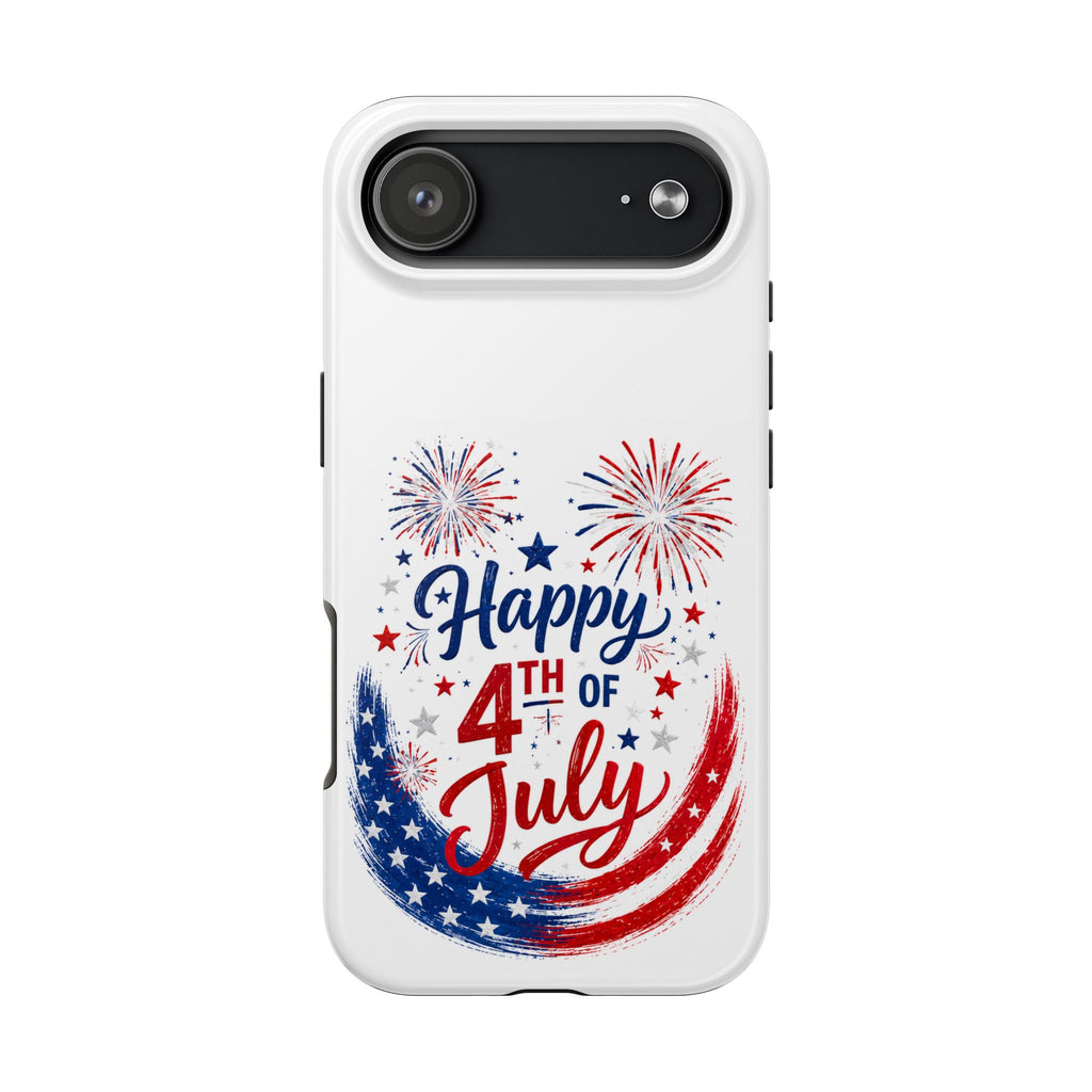 Happy 4th of July Tough Phone Case — Patriotic Fireworks USA Phone Cover