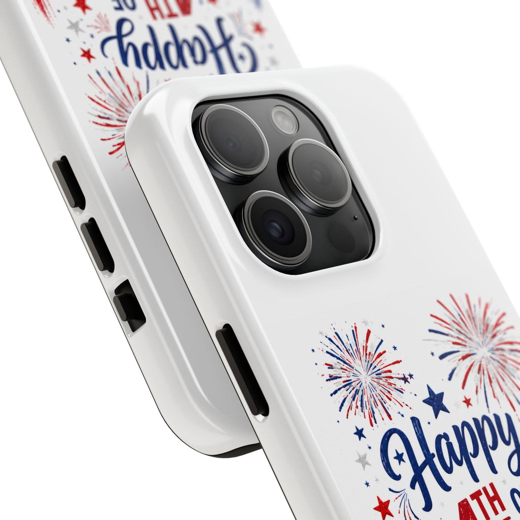 Happy 4th of July Tough Phone Case — Patriotic Fireworks USA Phone Cover