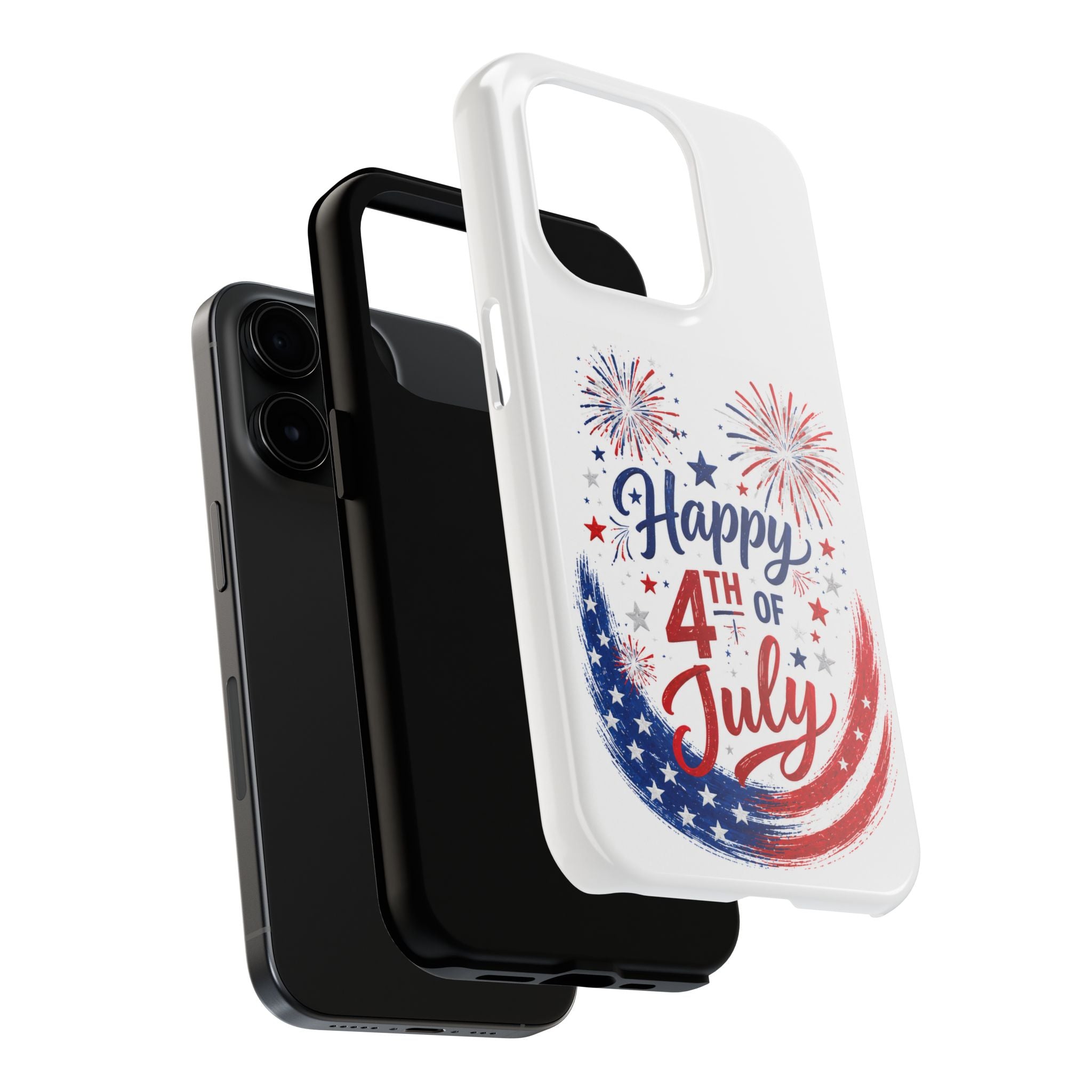 Happy 4th of July Tough Phone Case — Patriotic Fireworks USA Phone Cover