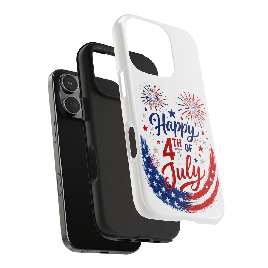Happy 4th of July Tough Phone Case — Patriotic Fireworks USA Phone Cover