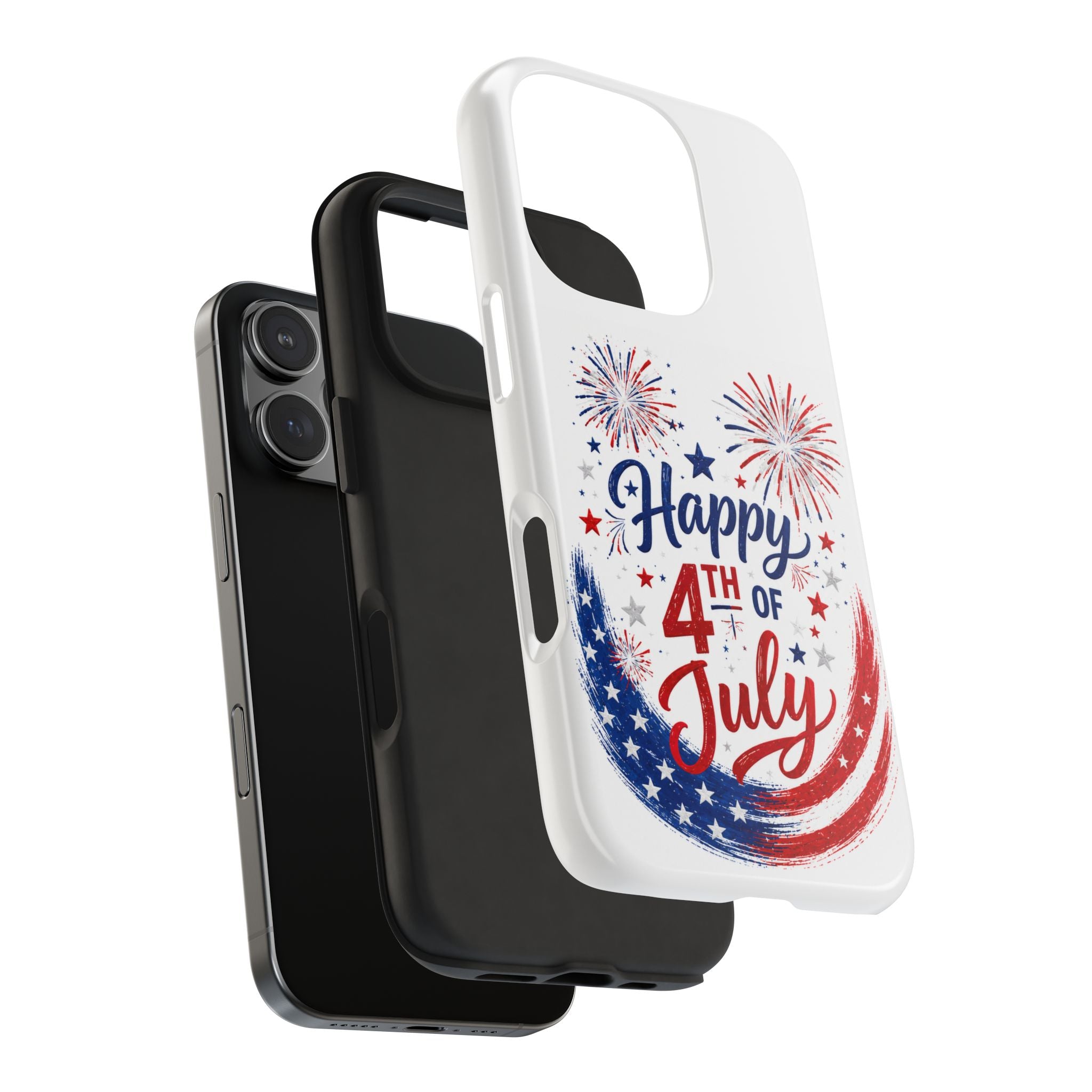 Happy 4th of July Tough Phone Case — Patriotic Fireworks USA Phone Cover
