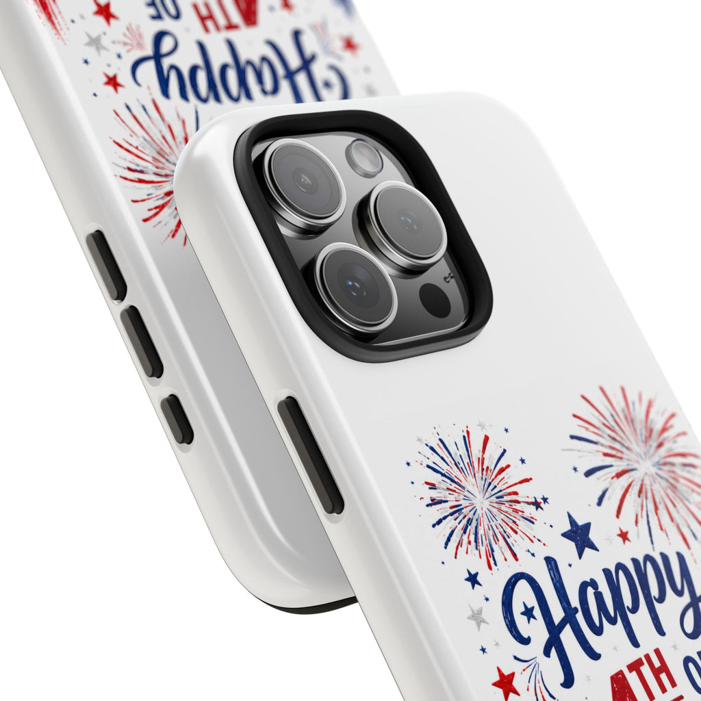 Happy 4th of July Tough Phone Case — Patriotic Fireworks USA Phone Cover