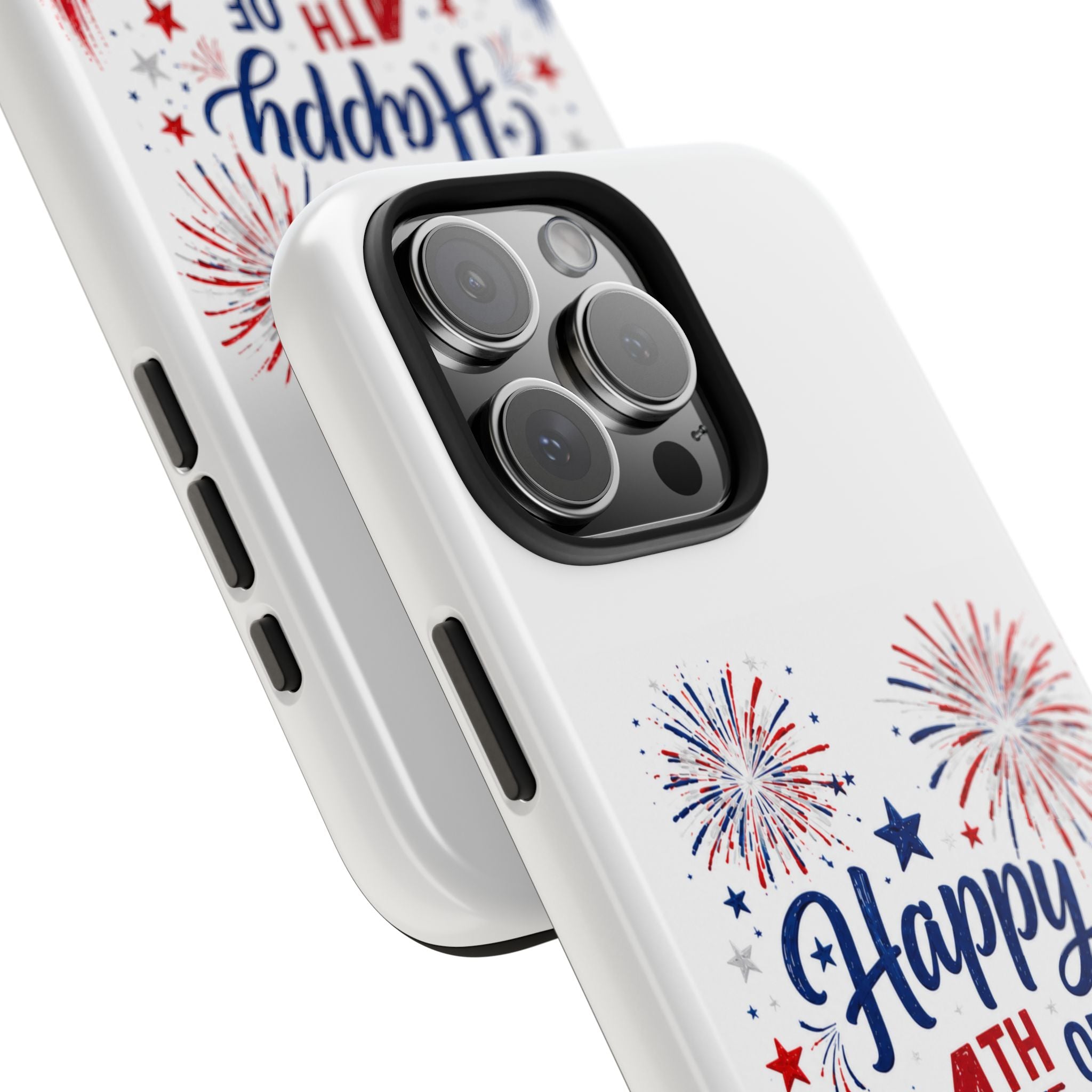 Happy 4th of July Tough Phone Case — Patriotic Fireworks USA Phone Cover
