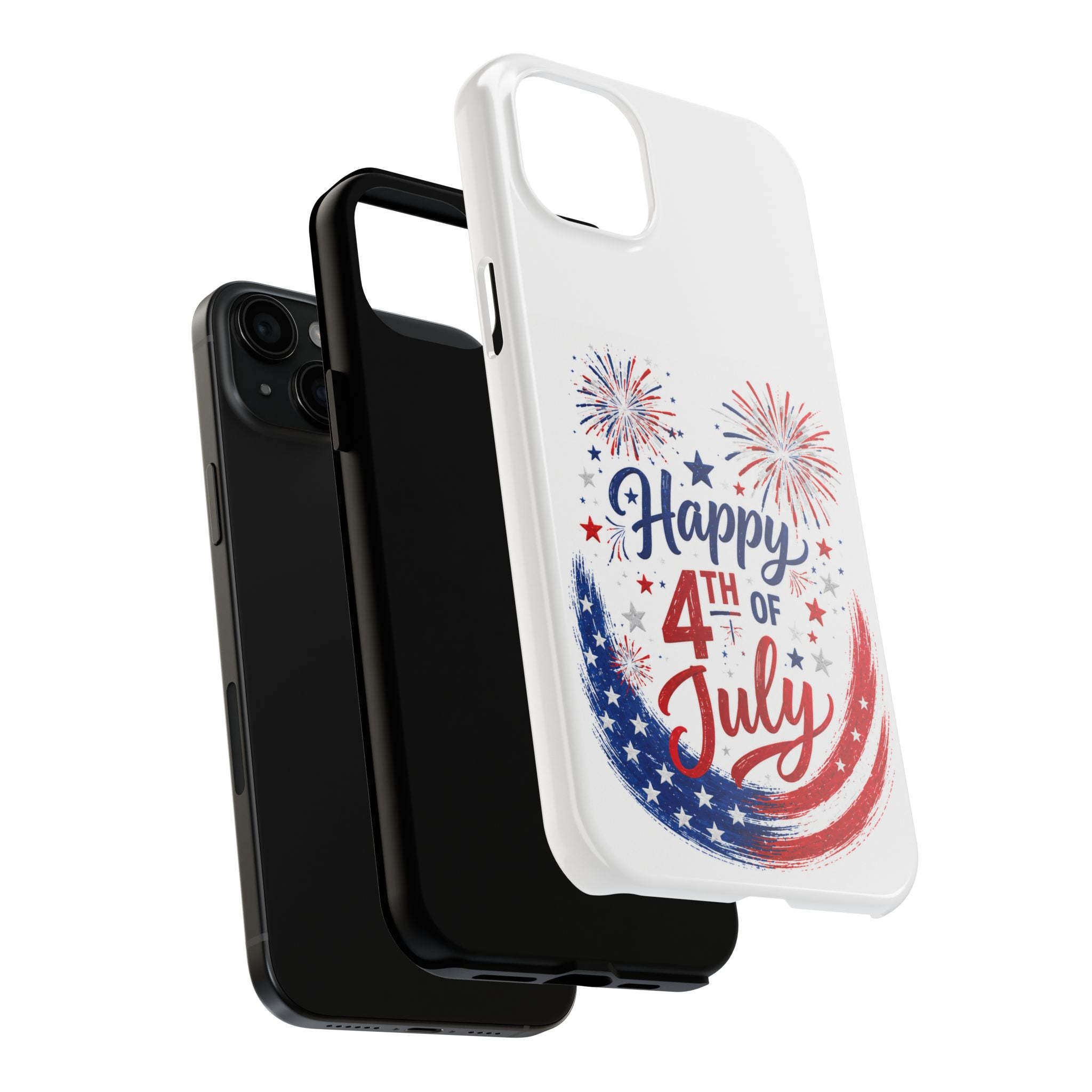 Happy 4th of July Tough Phone Case — Patriotic Fireworks USA Phone Cover