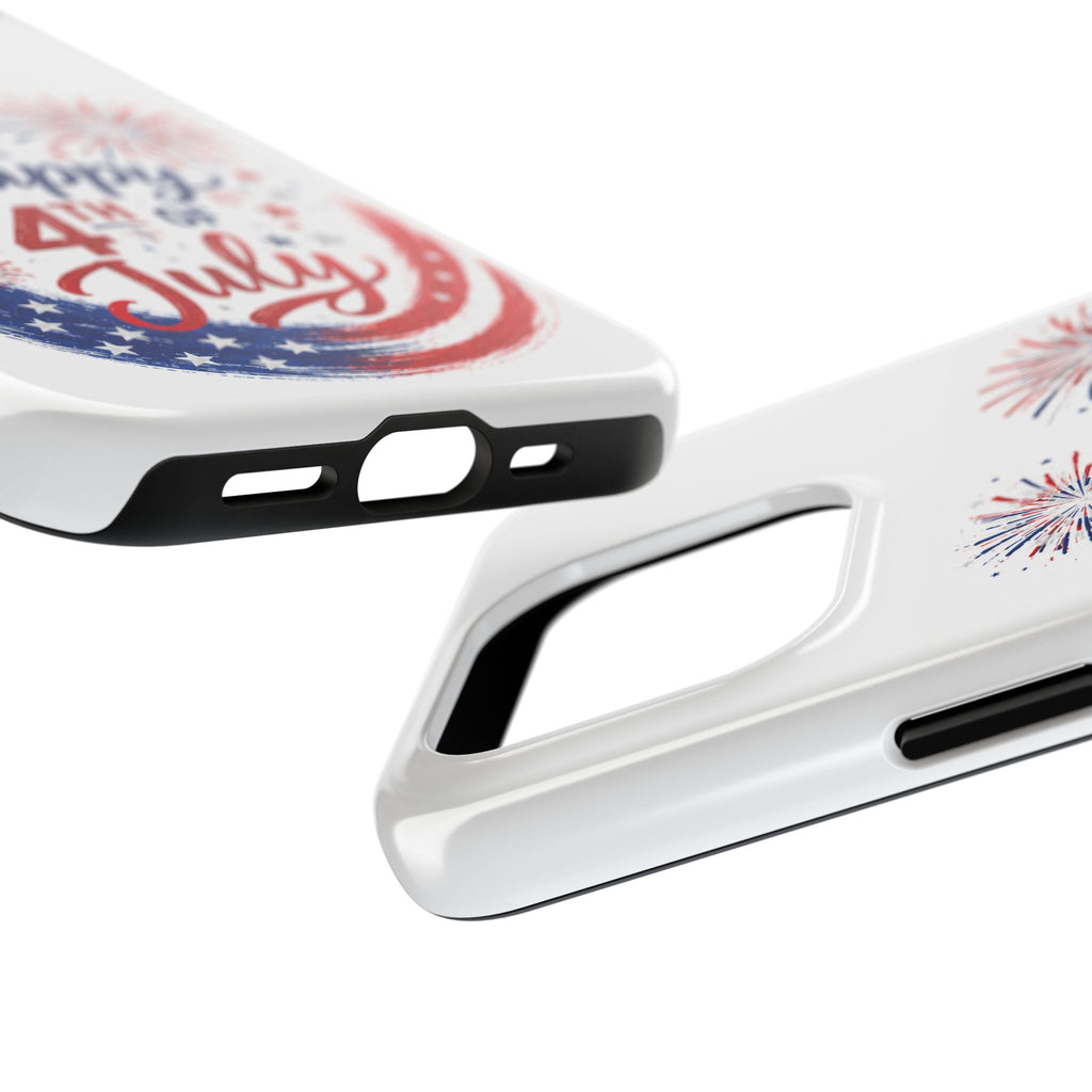 Happy 4th of July Tough Phone Case — Patriotic Fireworks USA Phone Cover