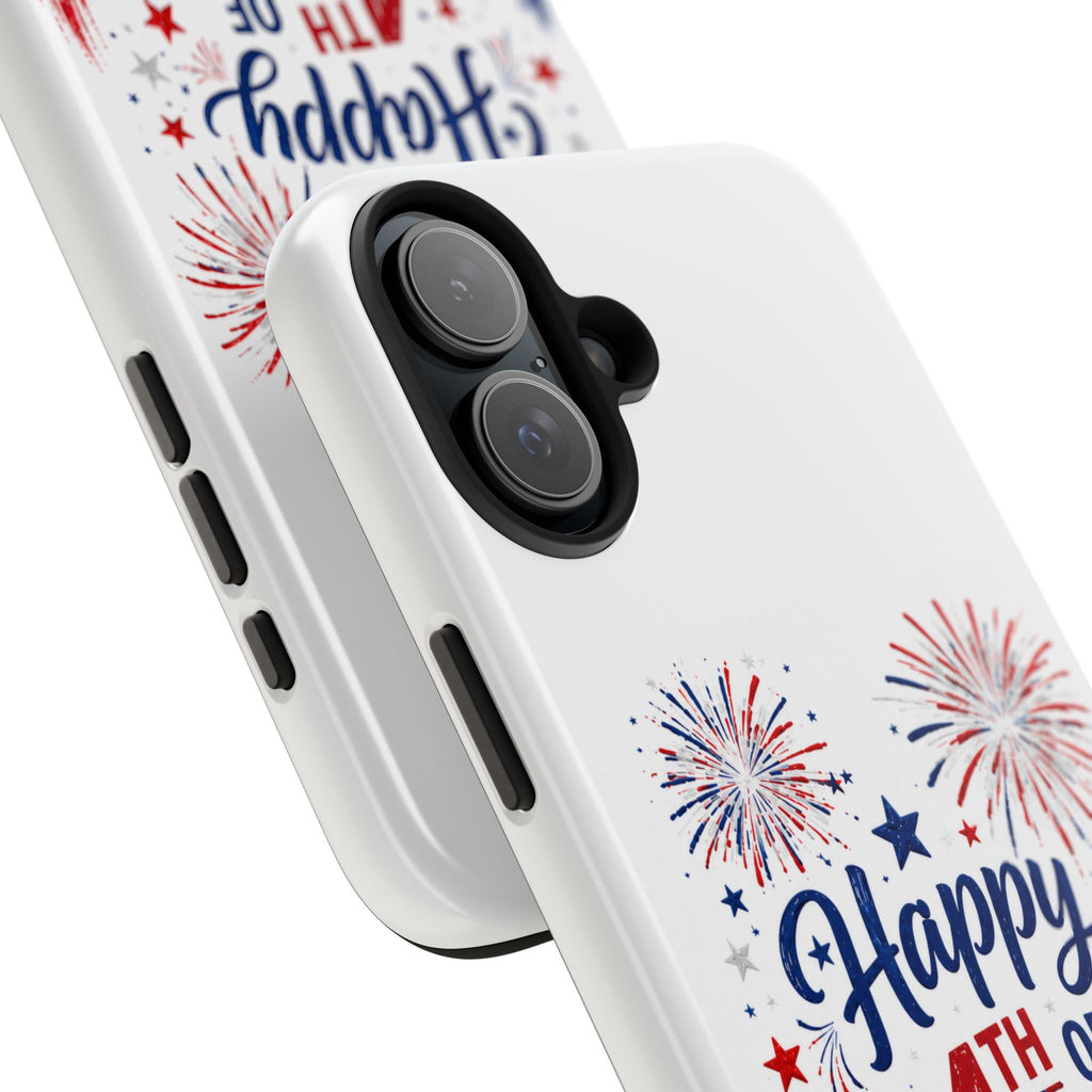 Happy 4th of July Tough Phone Case — Patriotic Fireworks USA Phone Cover