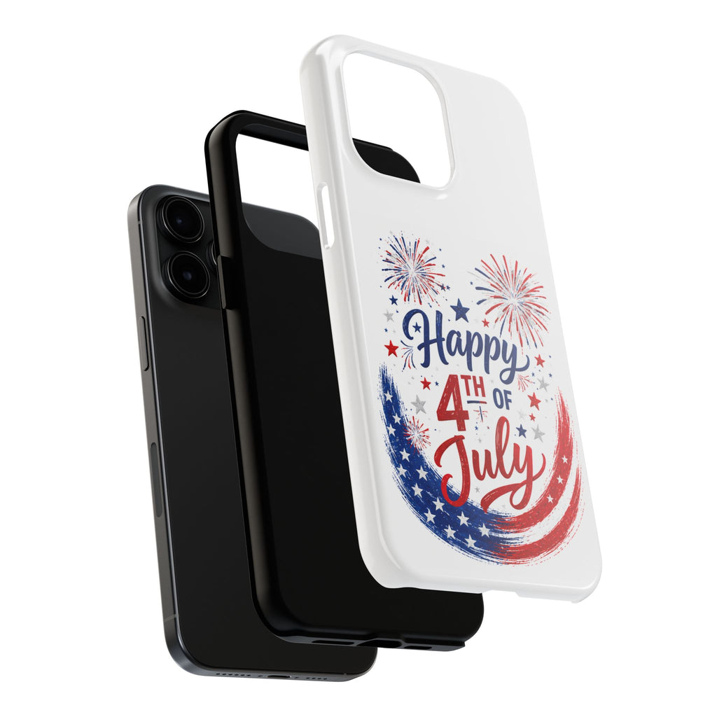 Happy 4th of July Tough Phone Case — Patriotic Fireworks USA Phone Cover