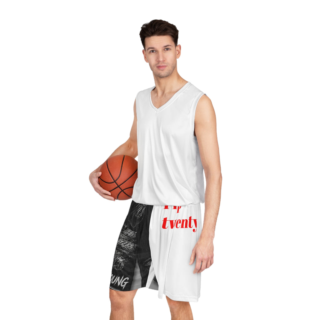 Rip Twenty 'Bad Habits' Basketball Shorts — Streetwear AOP Tribute