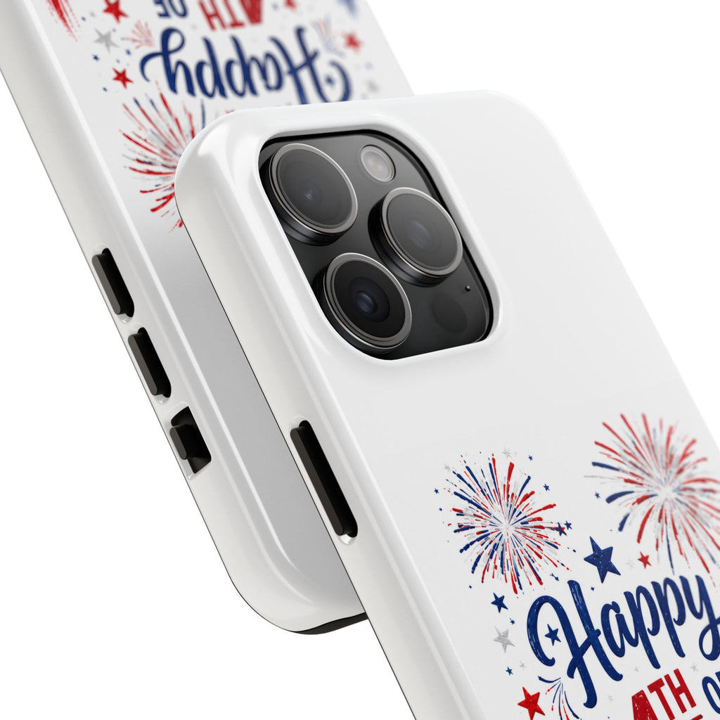 Happy 4th of July Tough Phone Case — Patriotic Fireworks USA Phone Cover