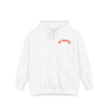 Hoodie — 'rip twenty' Minimalist Embroidered White Hoodie