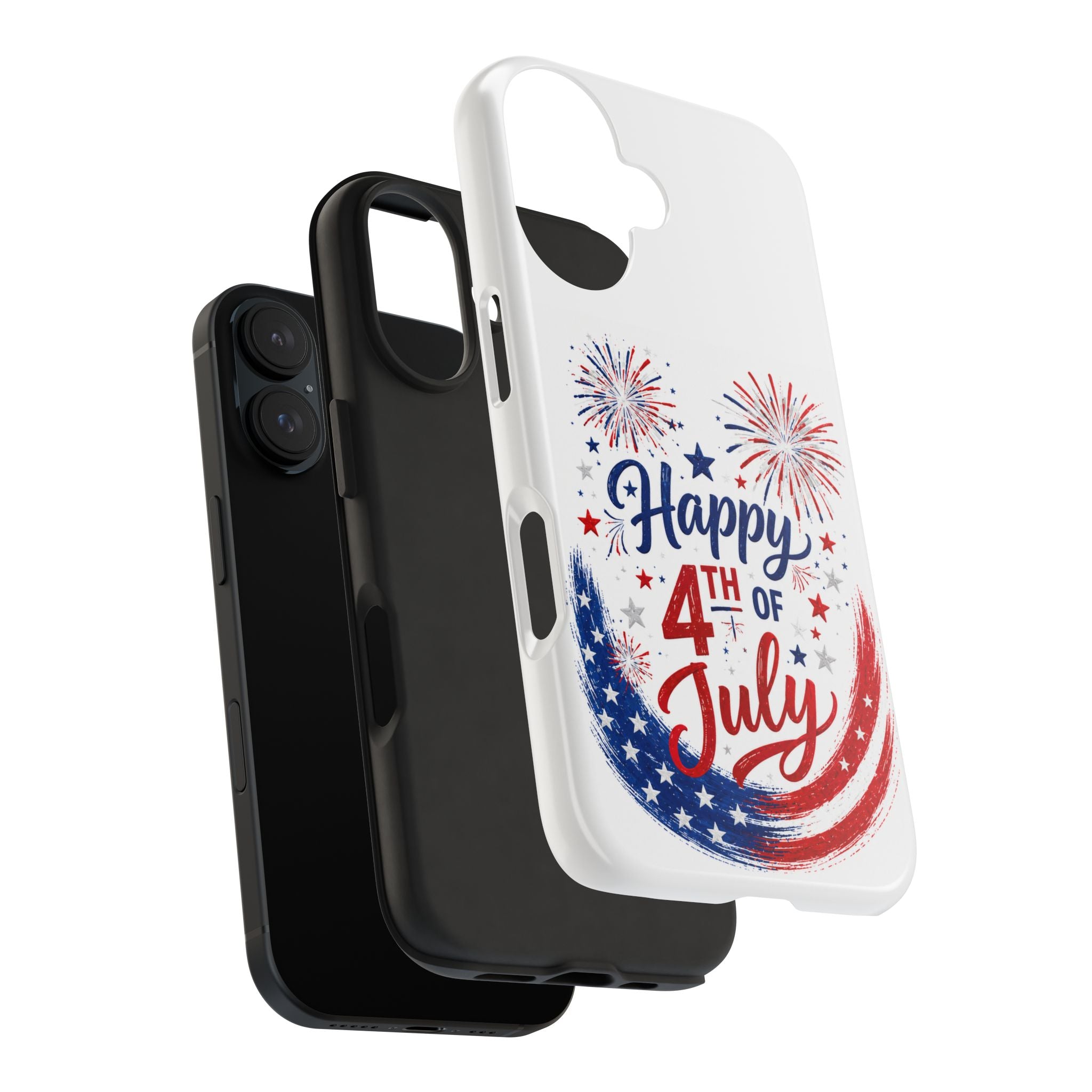 Happy 4th of July Tough Phone Case — Patriotic Fireworks USA Phone Cover