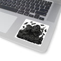 Money Skull Sticker — Grim Reaper Cash Stack Kiss-Cut Vinyl Sticker