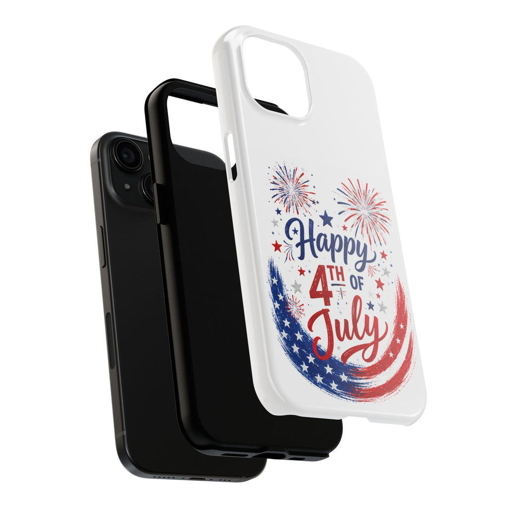Happy 4th of July Tough Phone Case — Patriotic Fireworks USA Phone Cover