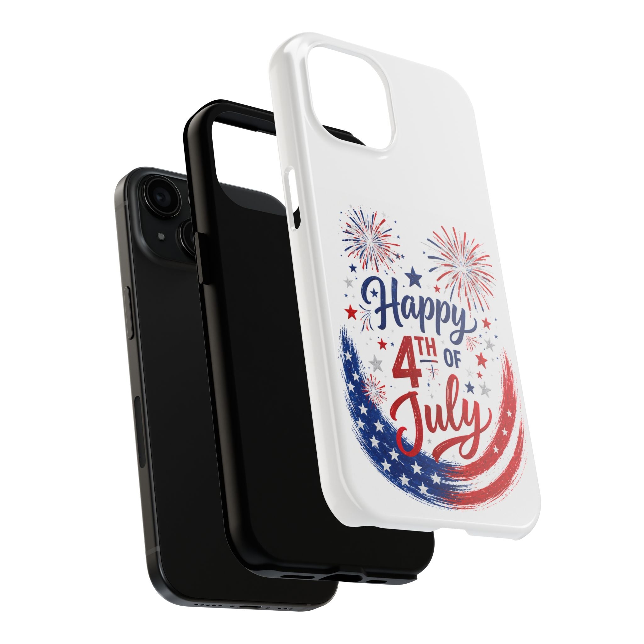 Happy 4th of July Tough Phone Case — Patriotic Fireworks USA Phone Cover