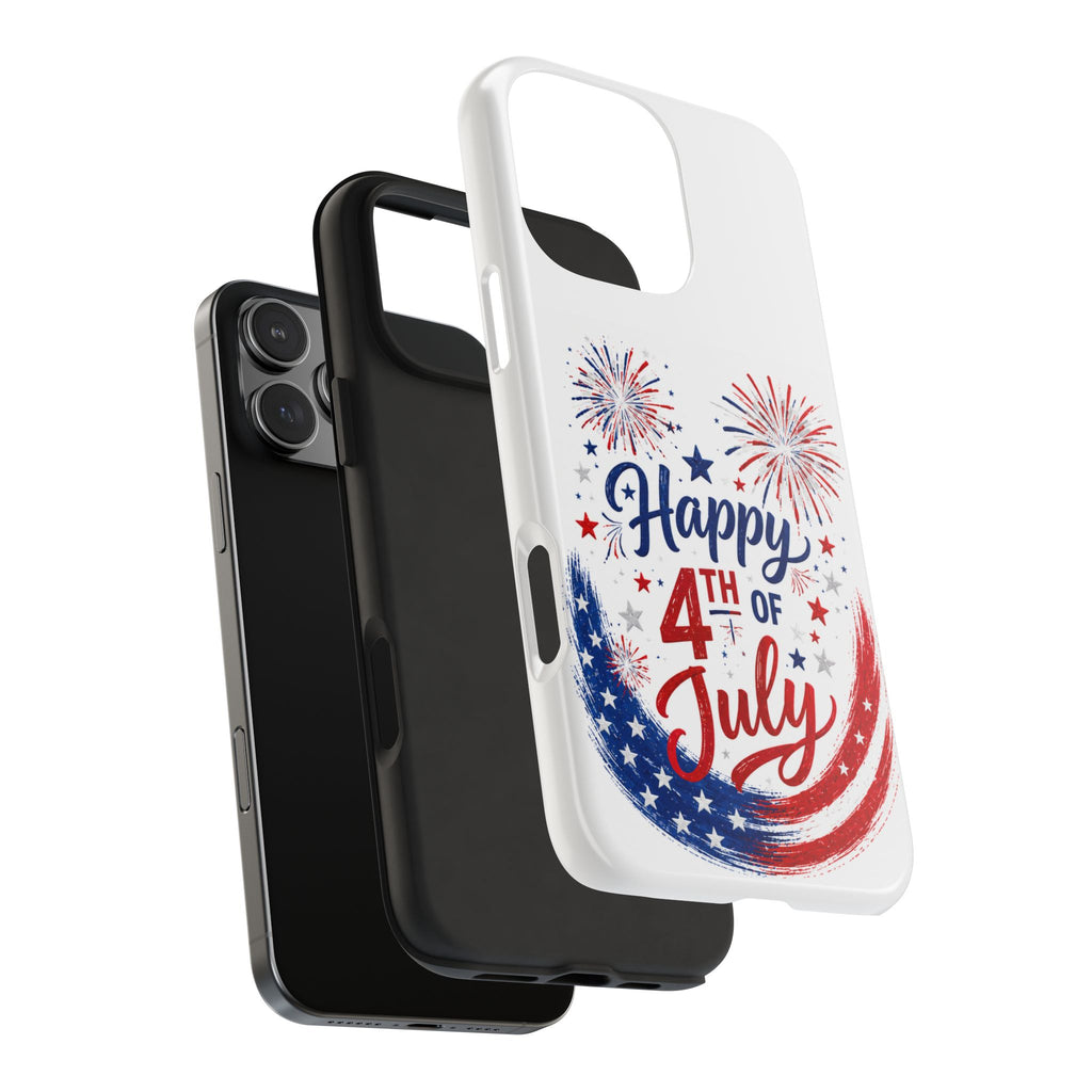 Happy 4th of July Tough Phone Case — Patriotic Fireworks USA Phone Cover